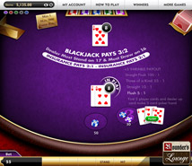 Jackpotjoy Blackjack Plus 3