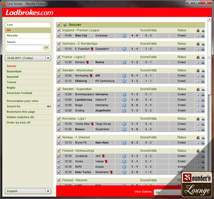 Ladbrokes Sportsbook Live Scores
