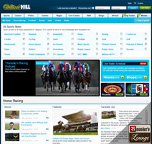 William Hill Sportsbook News Page